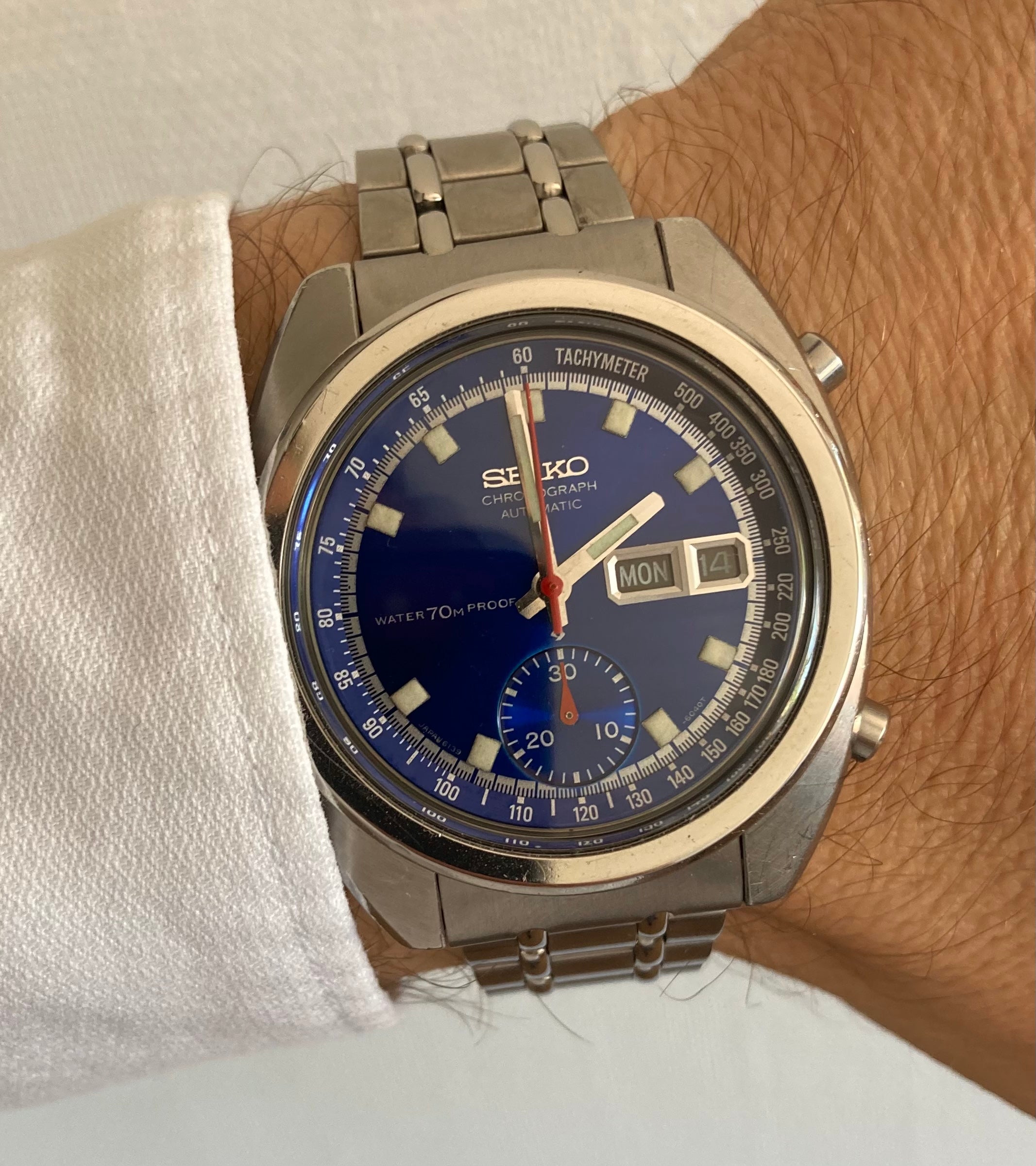 FSOT Seiko 6139 6011 from 8/1970 - 440 Euro | The Watch Site