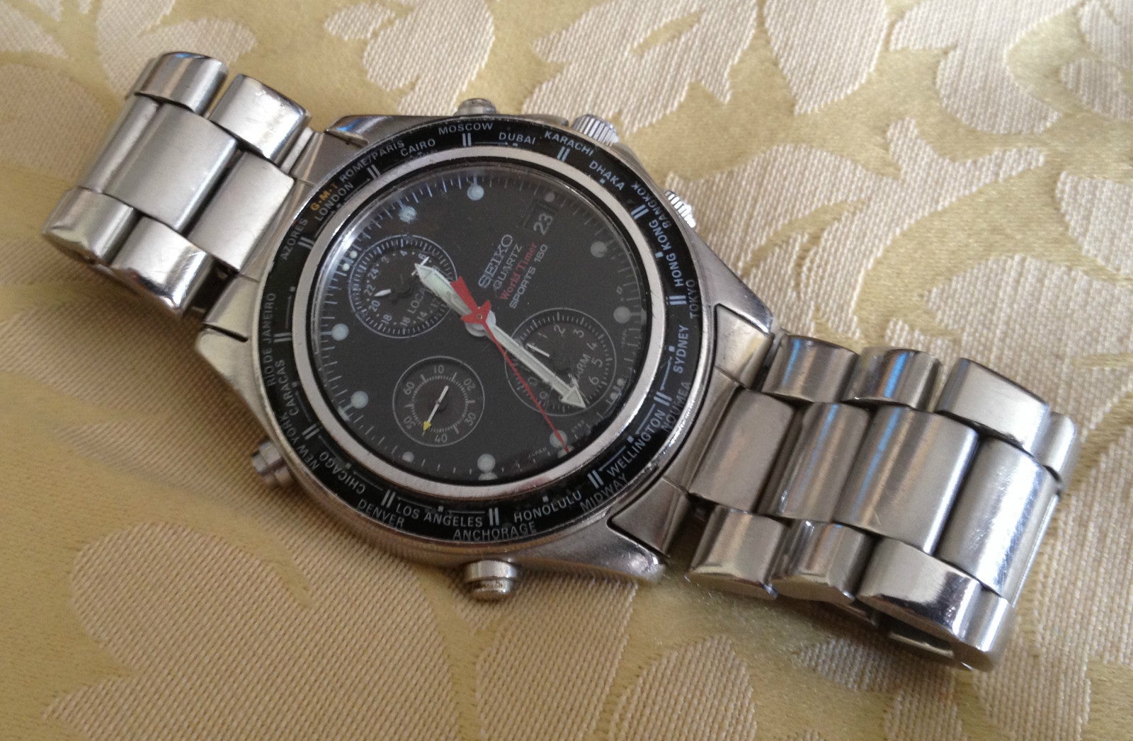 looking for a new crystal for a Seiko 5T52-6A40 | The Watch Site