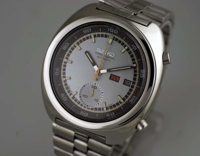 Seiko 6139-7002 different colour hands? | The Watch Site