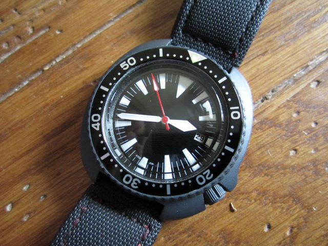 FS: Vintage Seiko 6105-8119 Tactical Mod Reduced...$300 Shipped SOLD! | The  Watch Site