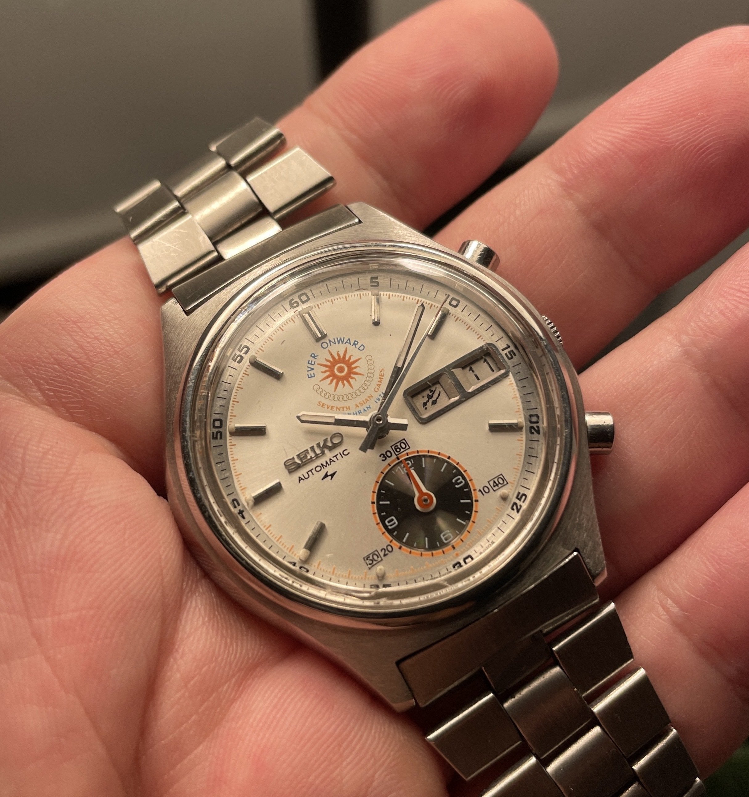 New Acquisition 7016-8001 Tehran Asian Games - Help verifying if its legit!  | The Watch Site