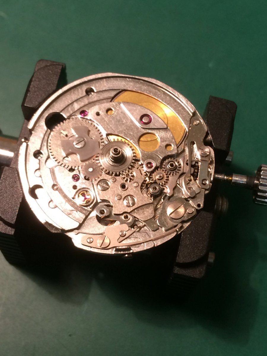 Day/Date Star Change on a King Seiko 5626-7000 | The Watch Site