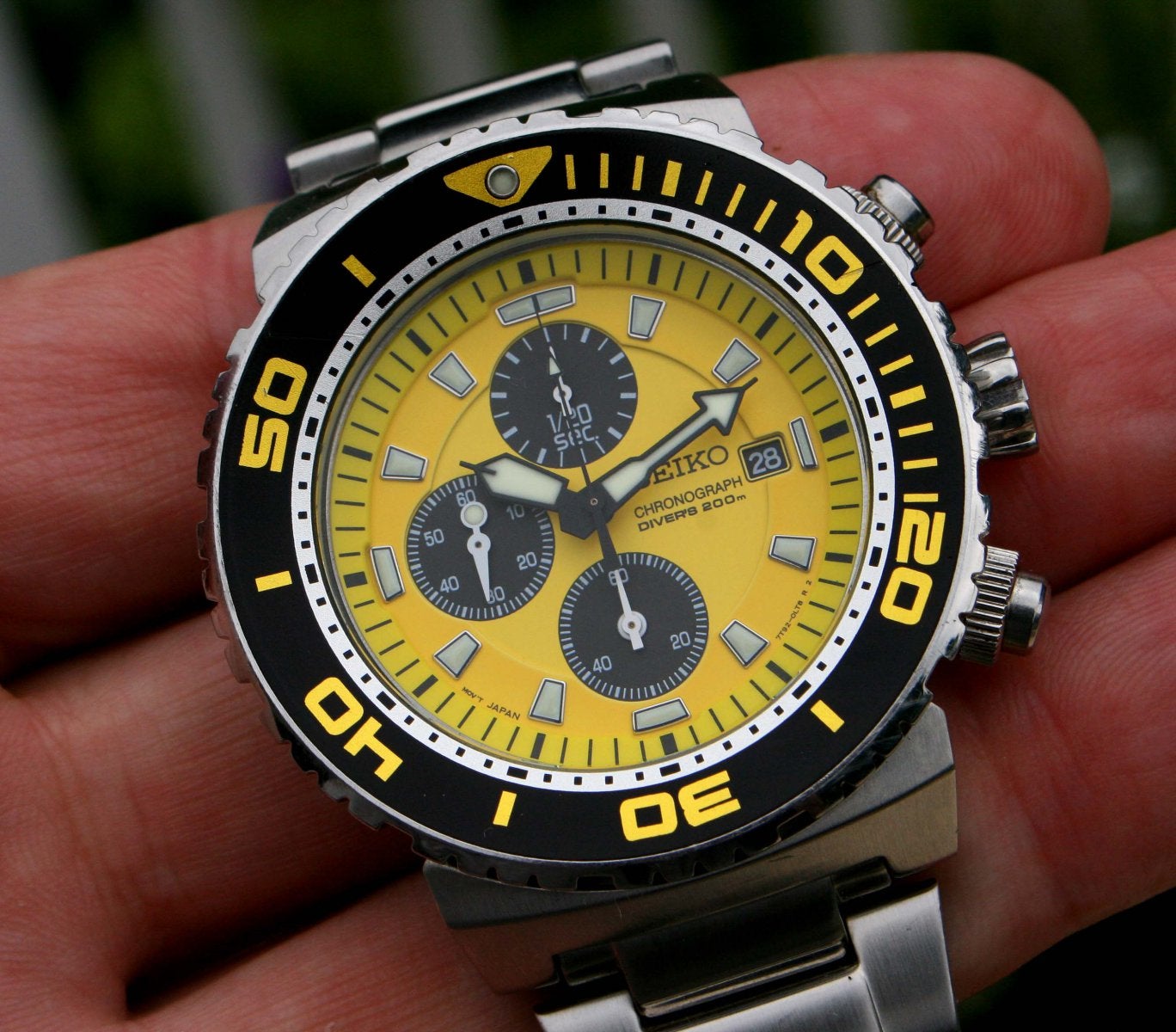 FS: Seiko Caesar Yellow Dial 7T92-0JG0 $ SOLD | The Watch Site