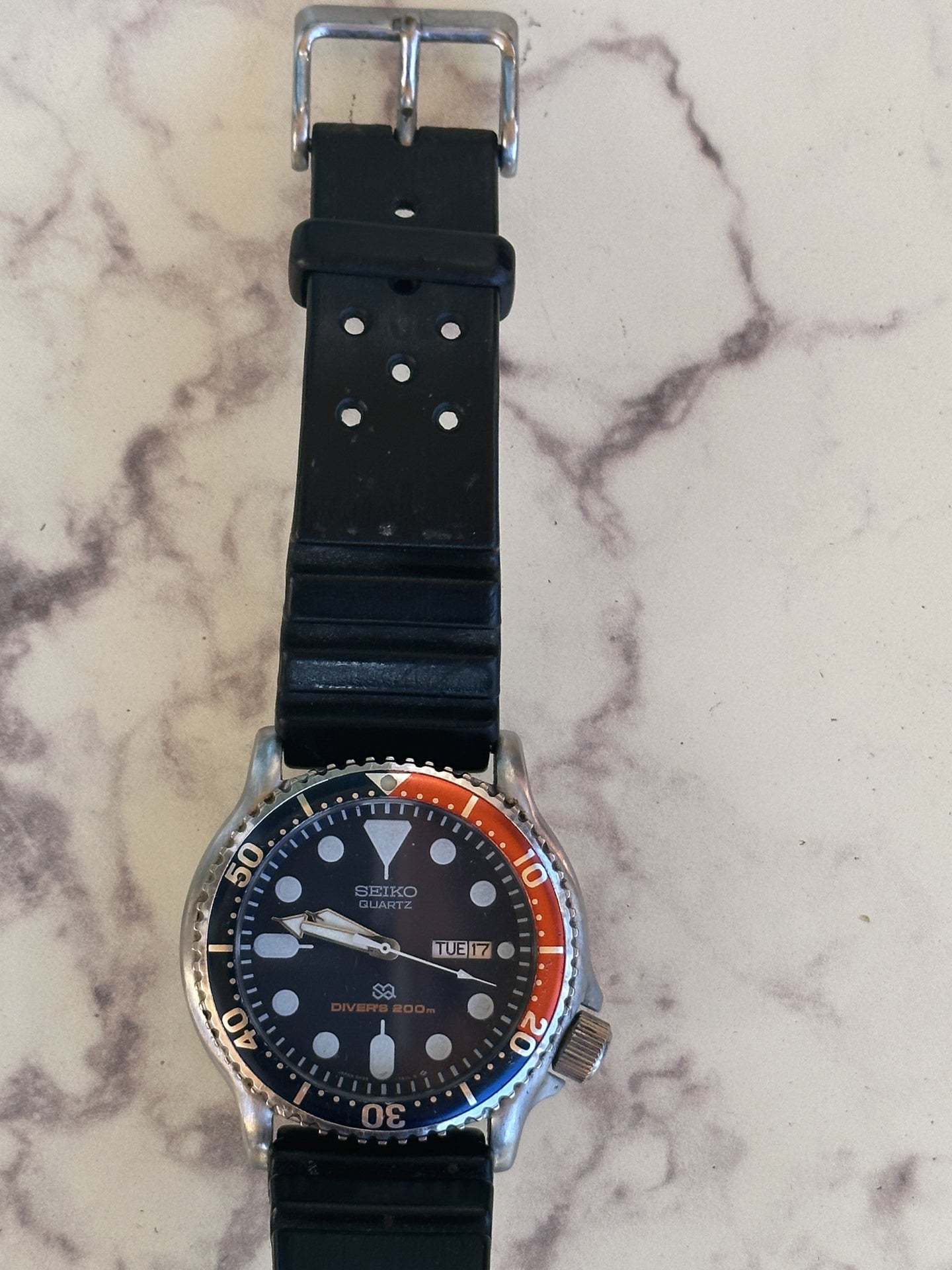 1990 Seiko 5H26 7A19 Pepsi Diver $175 Delivered to US | The Watch Site