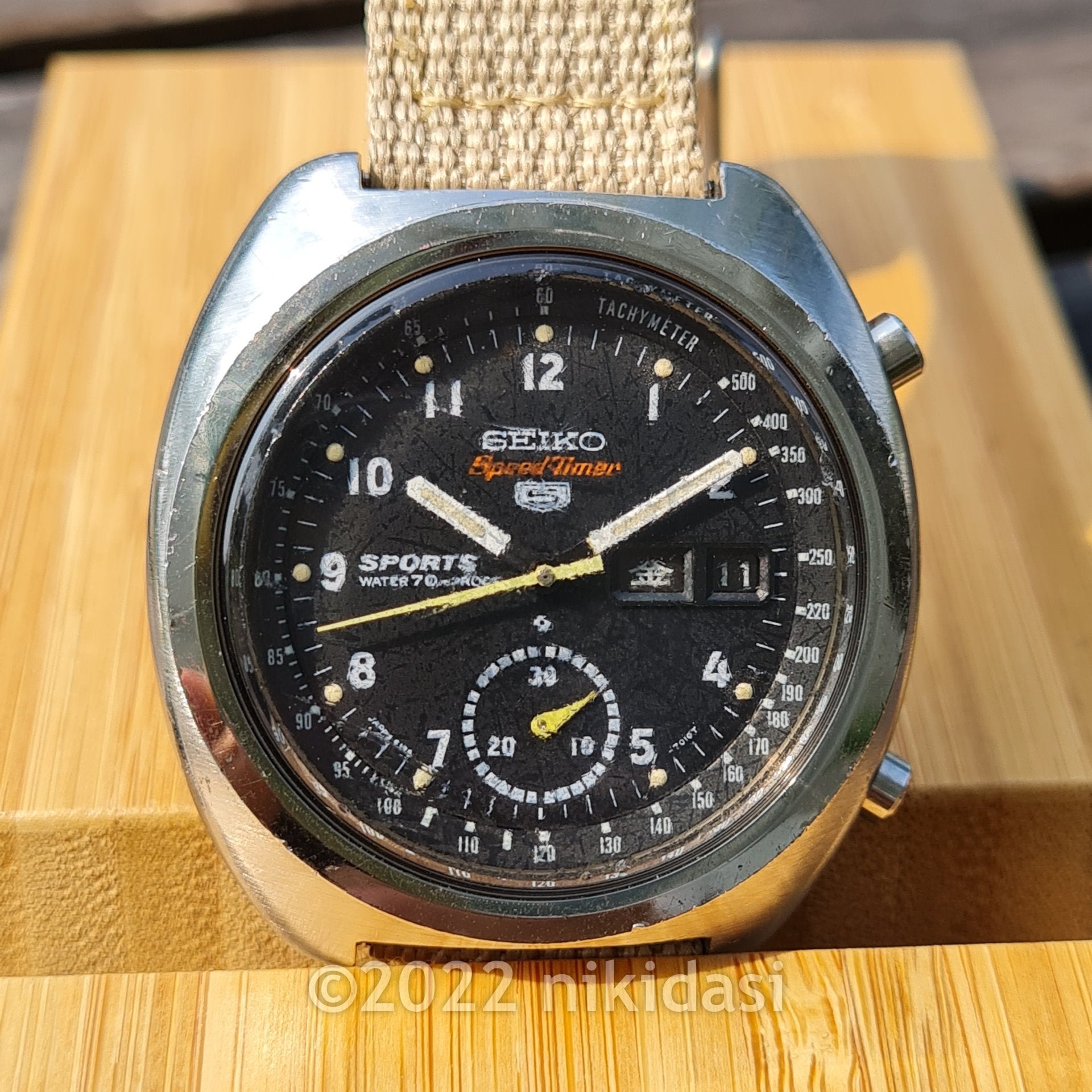 Seiko 6139-7011 Military Speed-Timer (November 1970) | The Watch Site