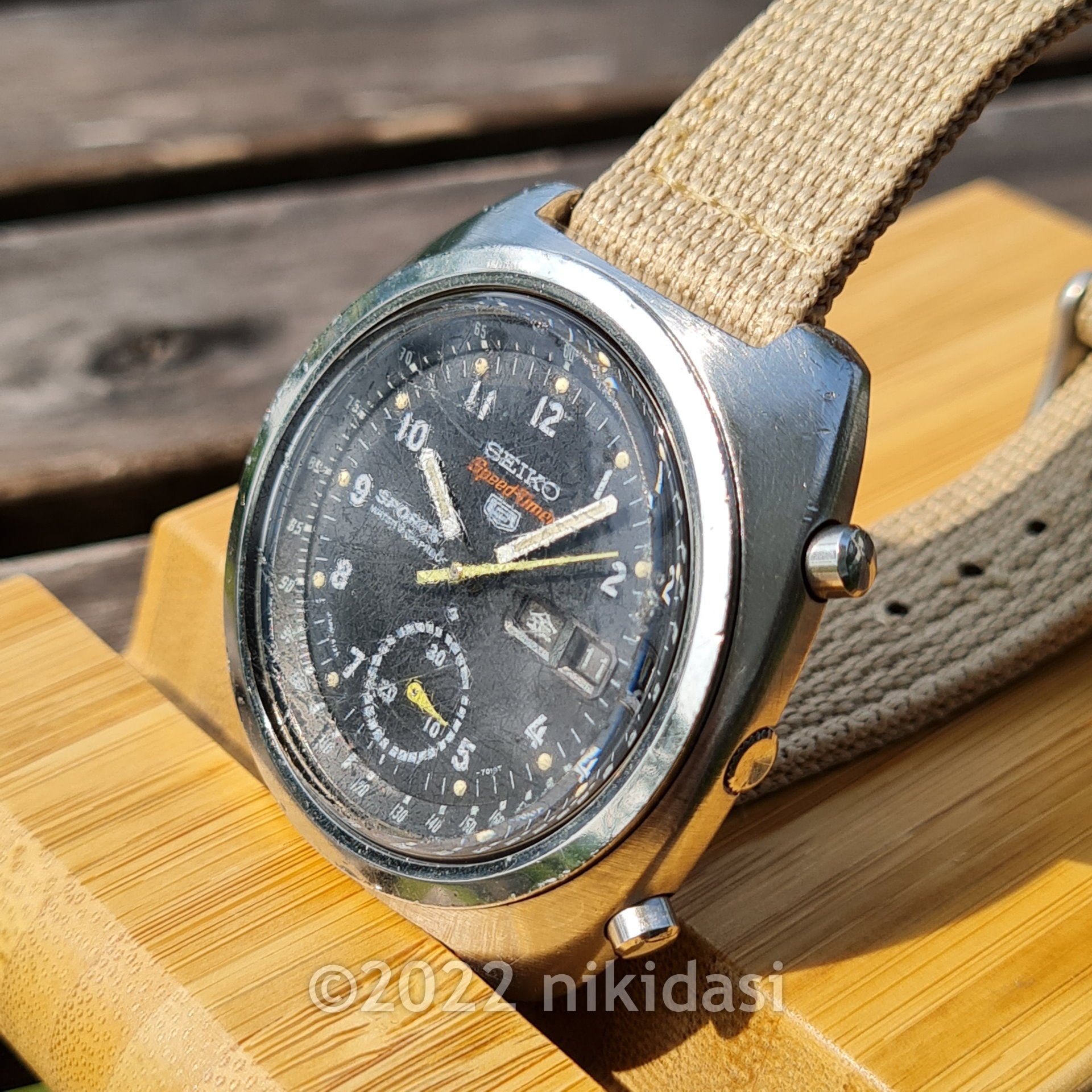 Seiko 6139-7011 Military Speed-Timer (November 1970) | The Watch Site
