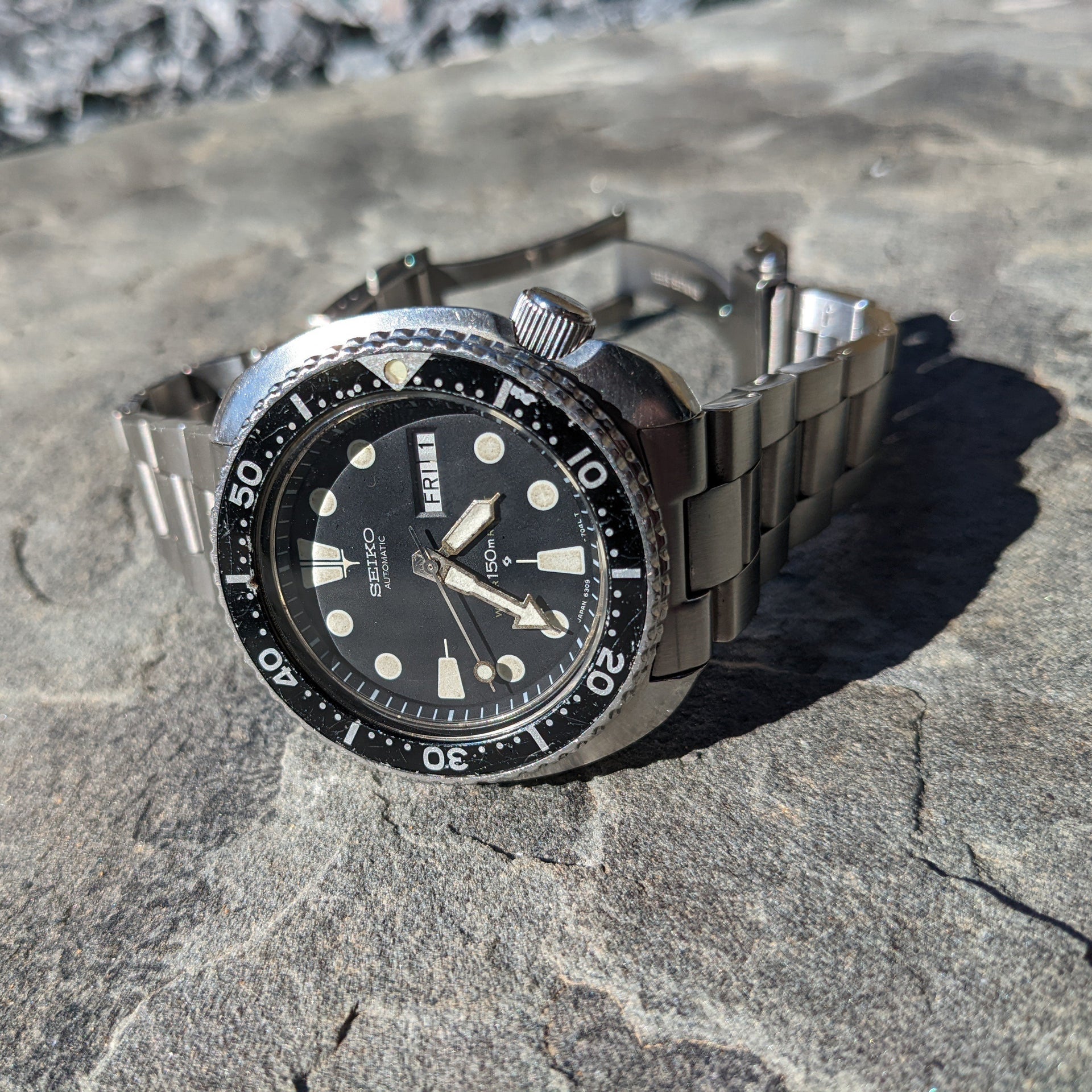 SOLD Uncle Seiko 6309 / SRP Turtle Super Oyster Bracelet with